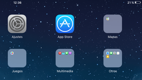Imagen - Cómo agrupar aplicaciones en carpetas en iOS