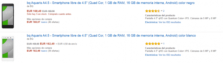 Imagen - 7 webs donde comprar bq Aquaris A4.5