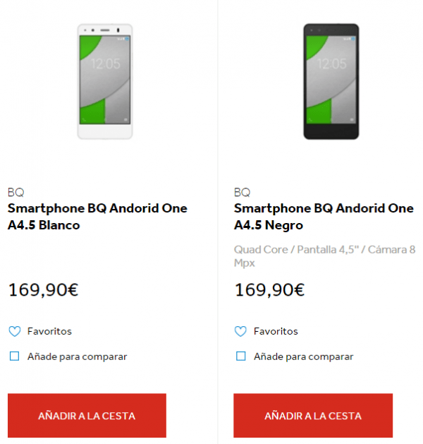 Imagen - 7 webs donde comprar bq Aquaris A4.5