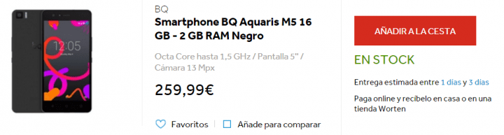 Imagen - D&oacute;nde comprar el bq Aquaris M5