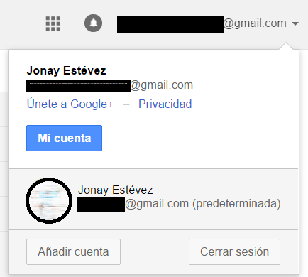 Imagen - Cómo abrir más de dos cuentas de Gmail al mismo tiempo
