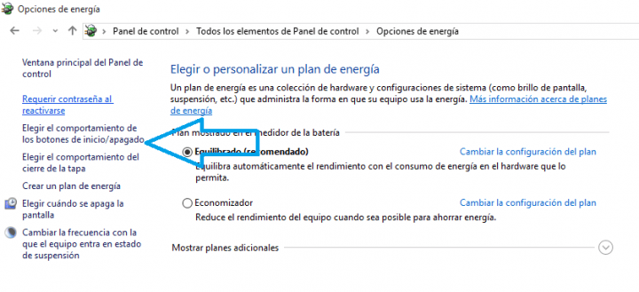 Imagen - Cómo activar el inicio rápido de Windows 10