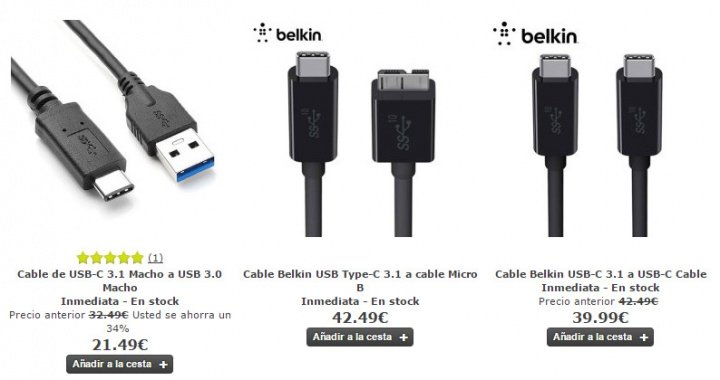Imagen - Dónde comprar un cable USB Type-C