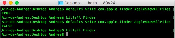 Imagen - Cómo ver archivos ocultos en Mac