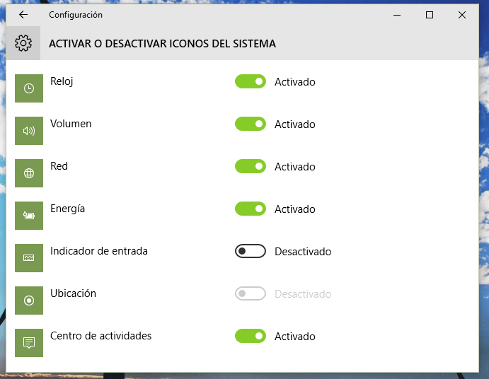 Imagen - C&oacute;mo personalizar el &aacute;rea de notificaciones de Windows 10