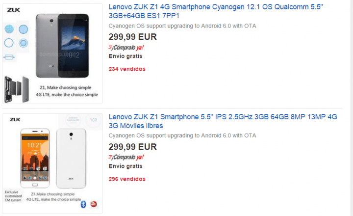 Imagen - Dónde comprar el ZUK Z1 en España