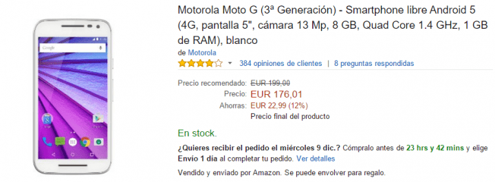 Imagen - 5 tiendas donde comprar el Moto G