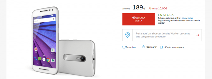 Imagen - 5 tiendas donde comprar el Moto G