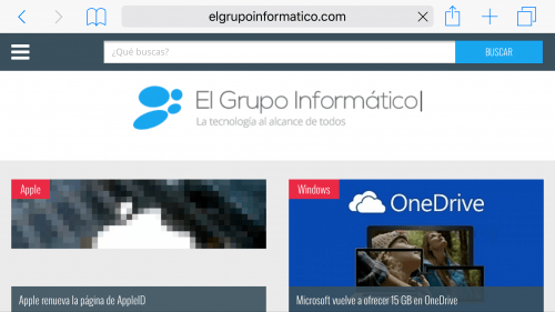 Imagen - Como ver la versi&oacute;n de escritorio de una web en Safari para iOS