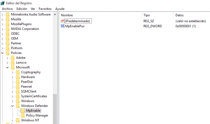Imagen - Cómo activar la protección de adware o PUA de Windows Defender