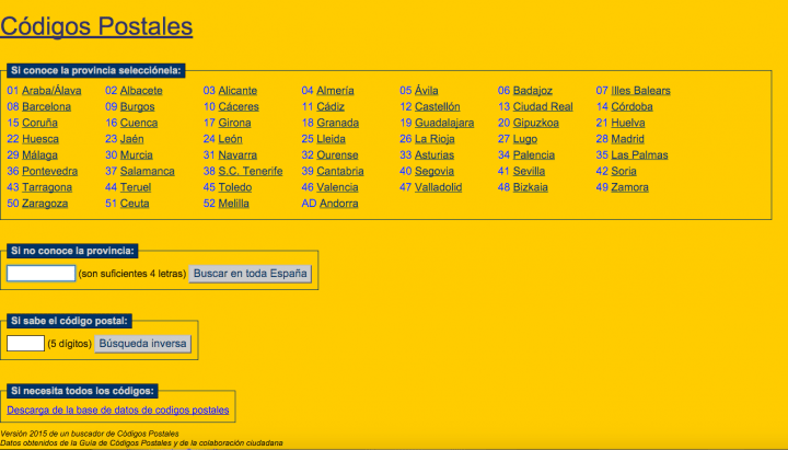 Imagen - C&oacute;mo saber mi c&oacute;digo postal por Internet