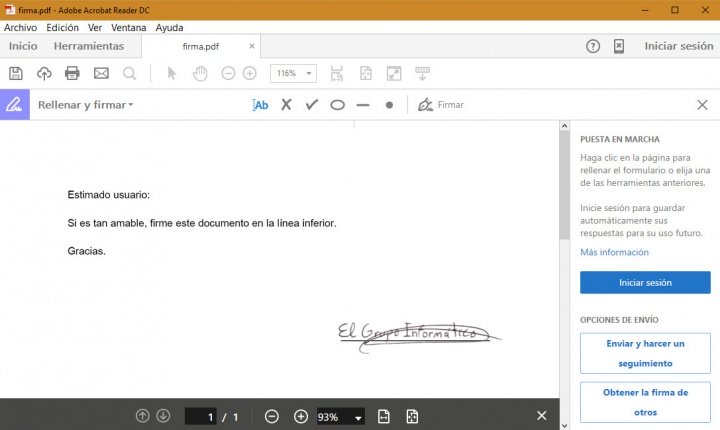 Imagen - Cómo firmar documentos en el ordenador sin escáner