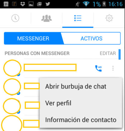 Imagen - Cómo bloquear a un contacto en Facebook Messenger