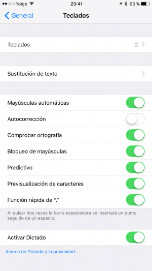 Imagen - Cómo desactivar el corrector de iOS