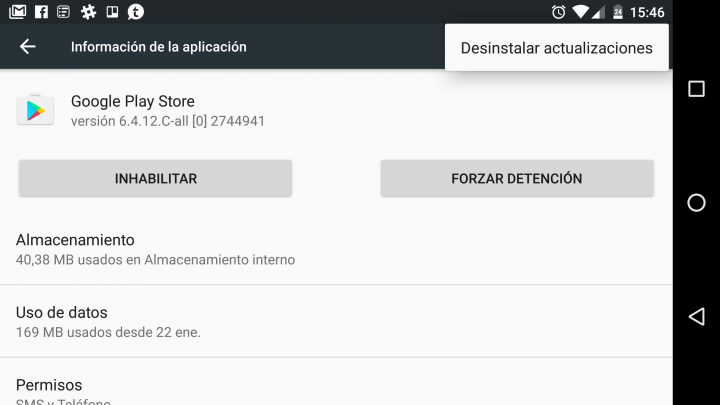 Imagen - C&oacute;mo solucionar "No hay suficiente espacio" en Google Play
