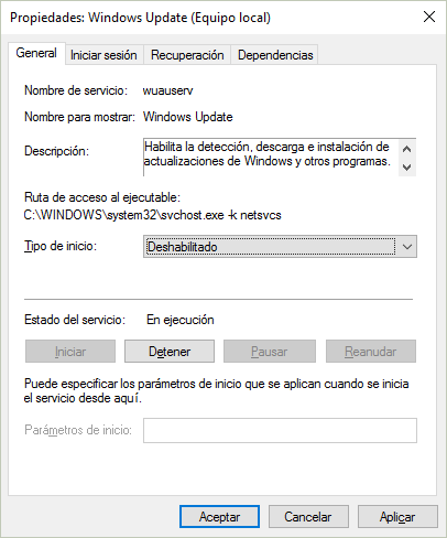 Imagen - Cómo desactivar Windows Update en Windows 10