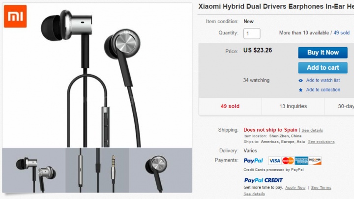 Imagen - Dónde comprar los Xiaomi Hybrid Earphones