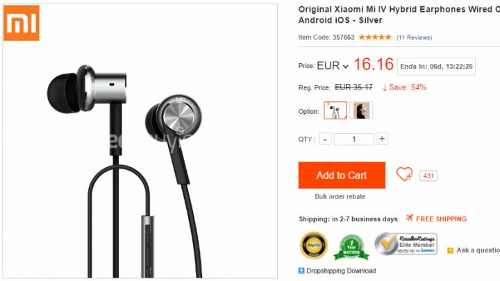 Imagen - Dónde comprar los Xiaomi Hybrid Earphones