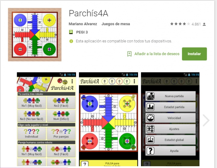 Imagen - 7 aplicaciones para jugar al parchís en tu tablet