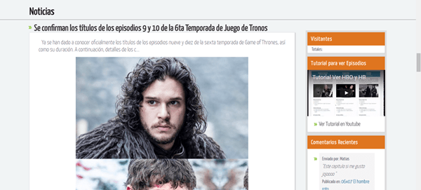 Imagen - Con esta web puedes ver Juego de Tronos online