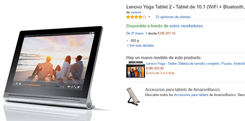 Imagen - D&oacute;nde comprar Lenovo Yoga Tablet 2