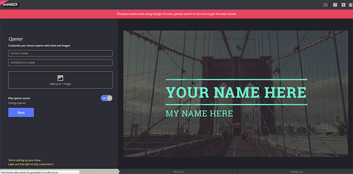 Imagen - Showbox, un interesante editor de v&iacute;deo online
