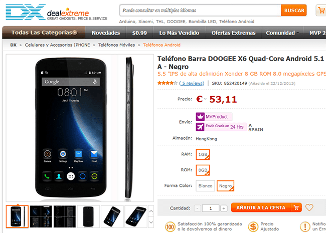 Imagen - D&oacute;nde comprar el Doogee X6