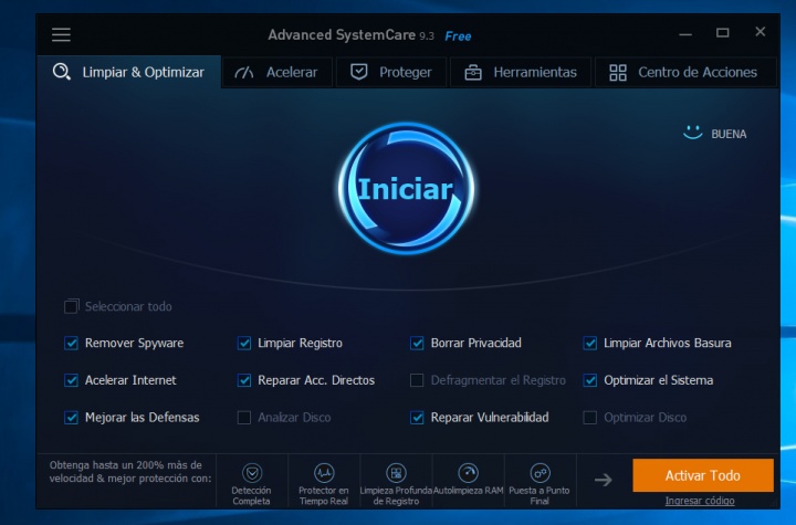 Imagen - Advanced SystemCare Free, un &uacute;til programa para gestionar tu PC