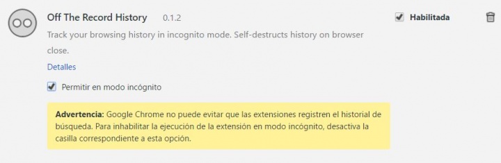 Imagen - Cómo guardar el historial en modo incógnito de Google Chrome