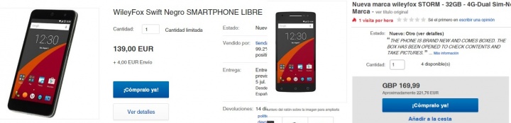 Imagen - Dónde comprar los Wileyfox Storm y Wileyfox Swift