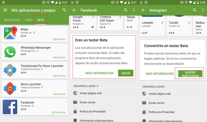 Imagen - Accede directamente a las versiones beta con esta versión de Google Play