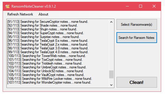 Imagen - Elimina los restos de ransomware con RansomNoteClean