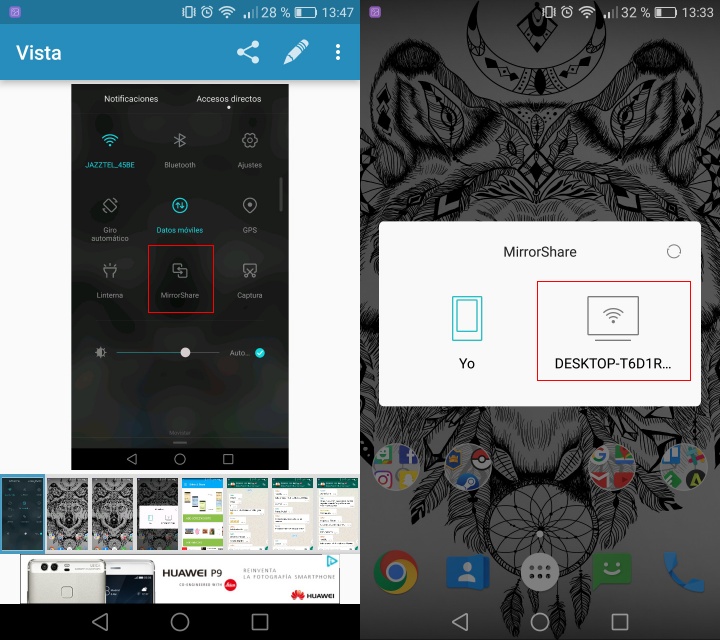 Imagen - C&oacute;mo ver la pantalla de tu m&oacute;vil desde Windows 10