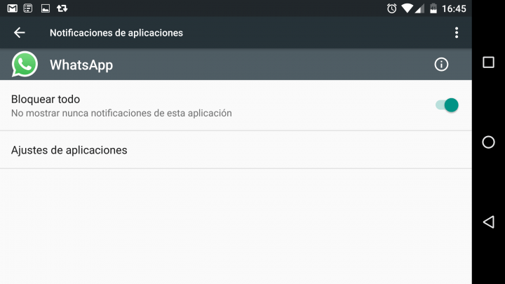 Imagen - Cómo activar o desactivar las notificaciones emergentes en WhatsApp
