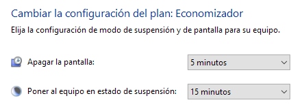 Imagen - Cómo configurar las opciones de energía en Windows 10