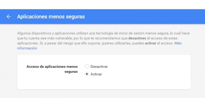 Imagen - Configurar Microsoft Outlook con cuentas de correo de Gmail