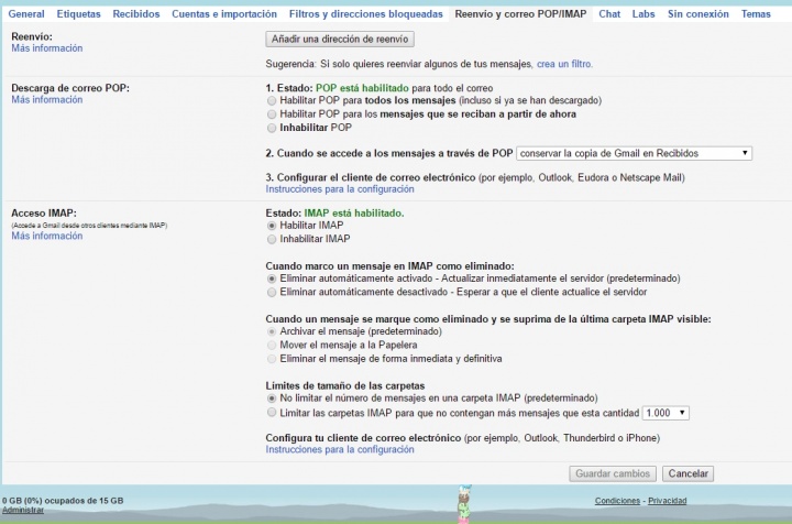 Imagen - Configurar Microsoft Outlook con cuentas de correo de Gmail