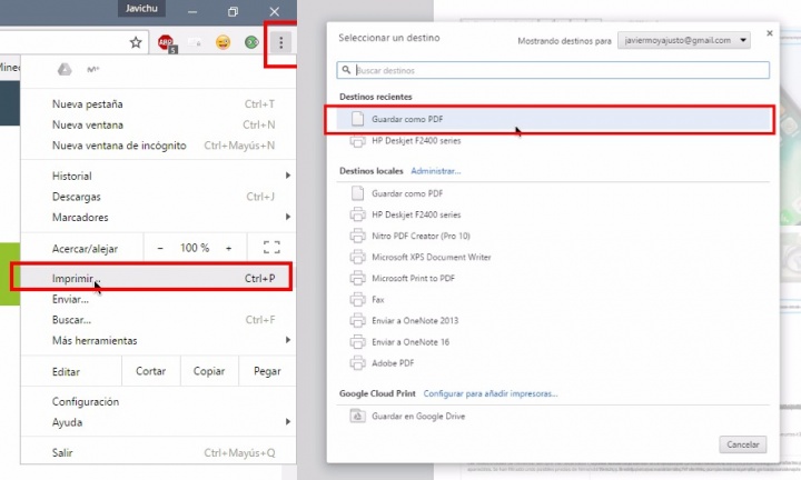 Imagen - C&oacute;mo guardar una web en PDF desde tu m&oacute;vil y ordenador
