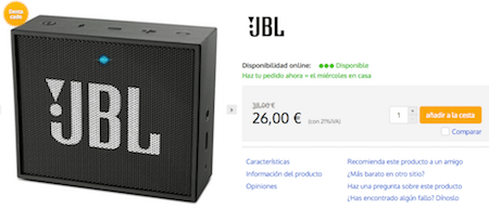 Imagen - D&oacute;nde comprar el JBL Go