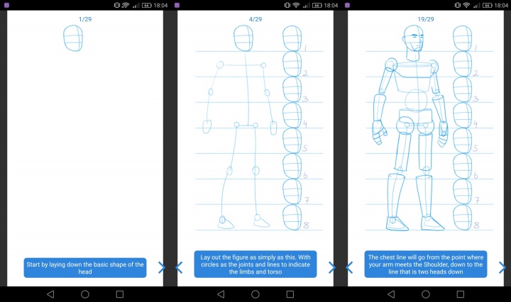Imagen - Aprende a dibujar, la app que enseña a dibujar a través de distintas técnicas