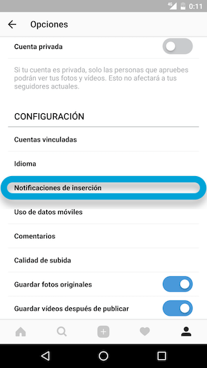 Imagen - Cómo desactivar las notificaciones de vídeos en directo en Instagram