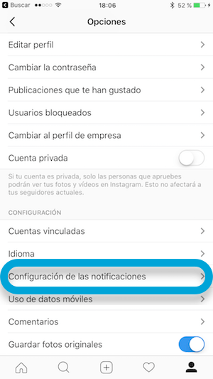 Imagen - Cómo desactivar las notificaciones de vídeos en directo en Instagram