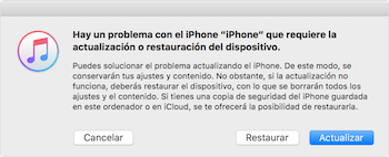 Imagen - &iquest;Por qu&eacute; no puedo actualizar iOS?