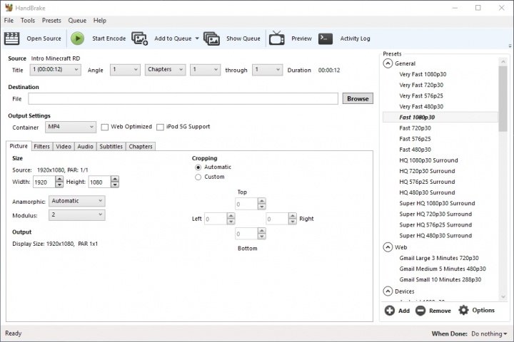 Imagen - Convierte v&iacute;deos gratuitamente con HandBrake