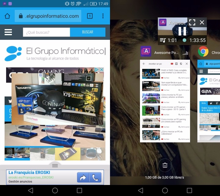 Imagen - Awesome Pop-up Video, el reproductor flotante de v&iacute;deos de YouTube para Android