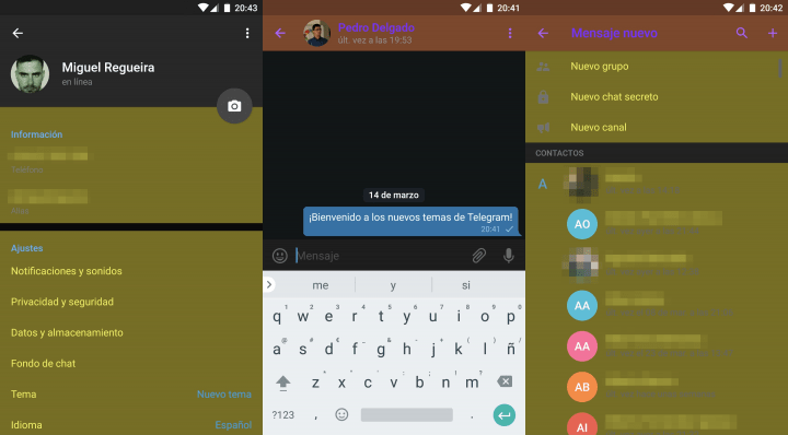 Imagen - Cómo crear temas para Telegram en Android