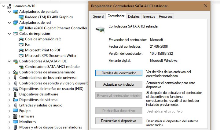 Imagen - ¿Por qué todos los controladores de Windows tienen la misma fecha?