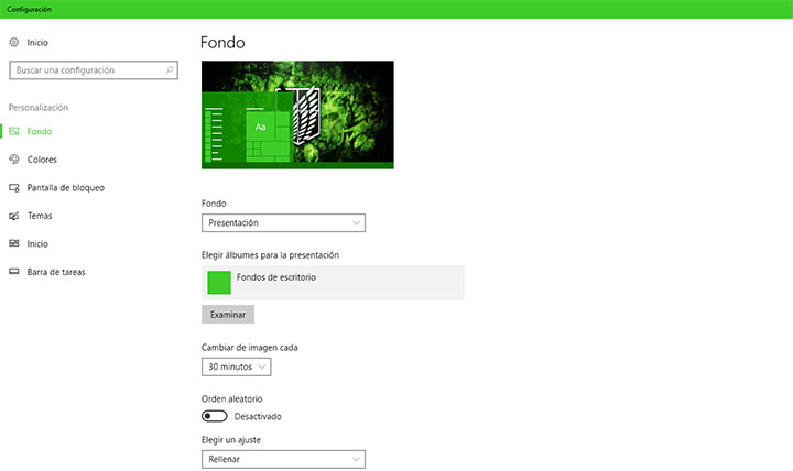 Imagen - Haz que tu fondo de escritorio cambie solo en Windows 10