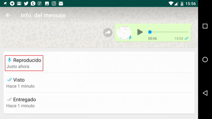 Imagen - C&oacute;mo saber si alguien ha o&iacute;do el audio de WhatsApp que le has enviado