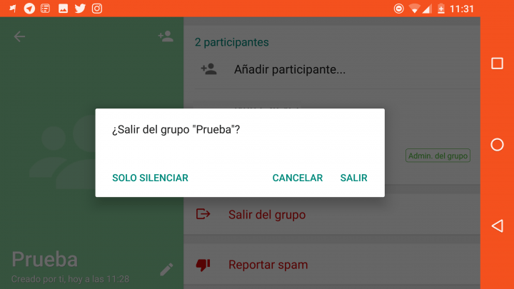 Imagen - C&oacute;mo eliminar un grupo de WhatsApp